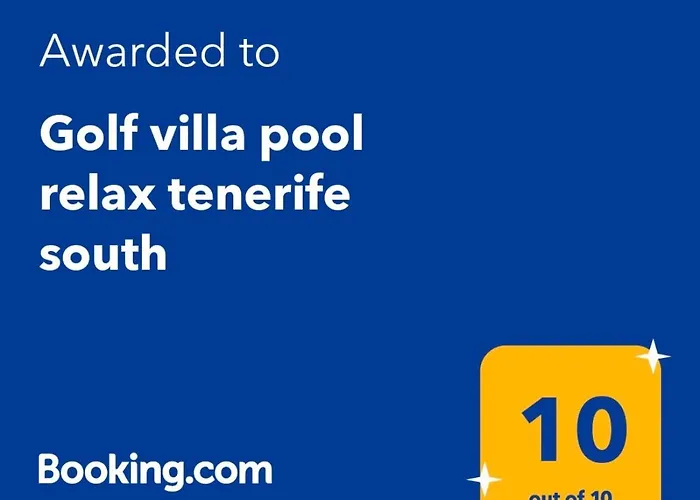 Golf Heated Pool Relax Tenerife South San Miguel de Abona